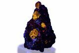 Fluorescent Zircon Crystals and Magnetite in Biotite Schist - Norway #363868-1